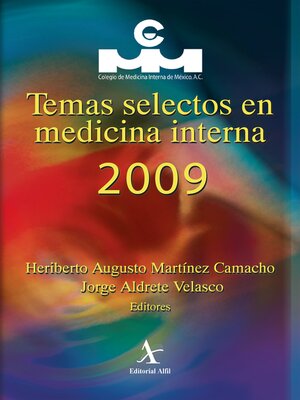 cover image of Temas selectos en medicina interna 2009